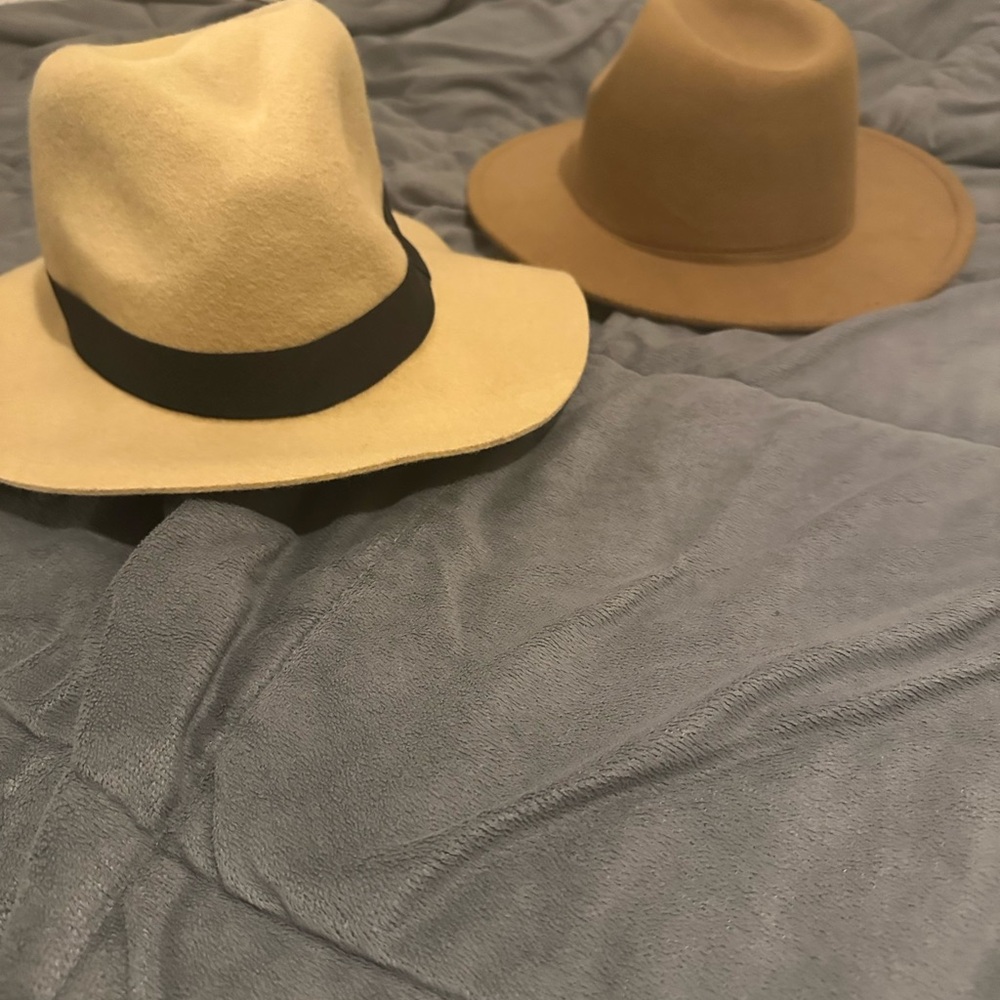 Zara Tan and Brown Fedora Hat
